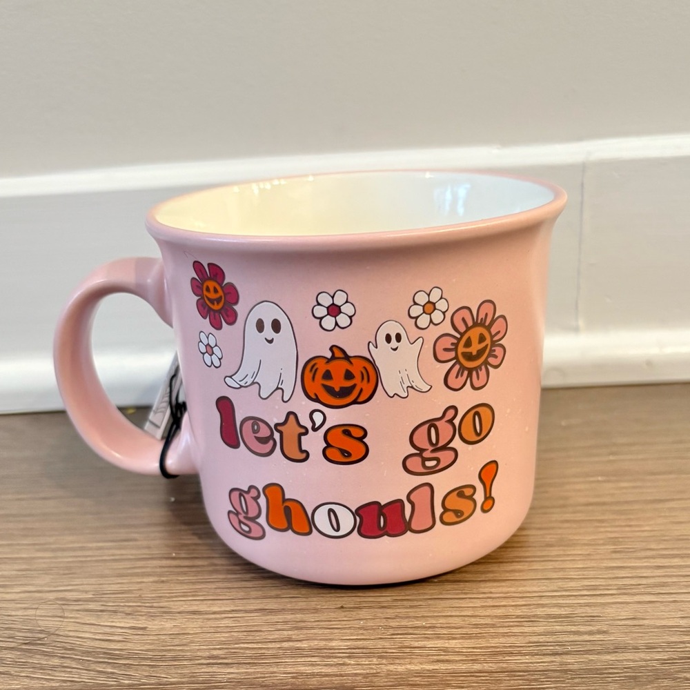 NWT viral let’s go ghouls Halloween mug